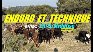 Enduro et technique avec Lili la Rideuse