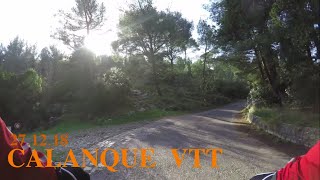 CALANQUE VTT le 28.12.18