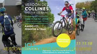 VERDON DES COLLINES GRÉOUX LES BAINS  VTT 11...