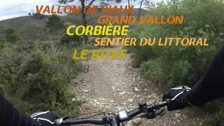 VALLON DE RIAUX GRAND VALLON CORBIÈRE SENTIER...