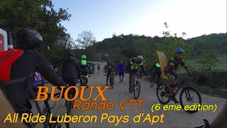 RANDO VTT BUOUX 2018