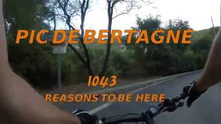 PIC DE BERTAGNE  EN VTT 14 08 18