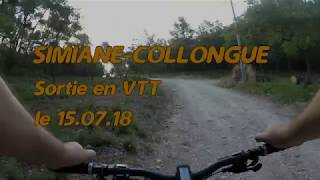 SIMIANE COLLONGUE sortie VTT le 15 07 18