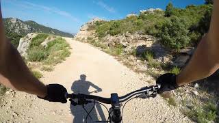 DESCENTE DU PILON DU ROI EN VTT le 12 07 18