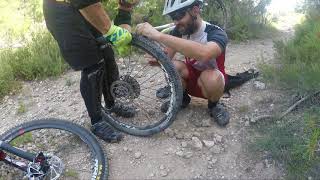 VTT a VELAUX chez Mr 'Pratique leVTT' le 01 07 18