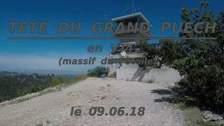 Tête du Grand Puech ( 782 m ) en VTT