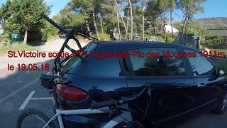St Victoire  sortie VTT  Puyloubier Pic des...