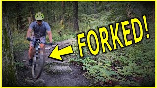 I Forked My Bike Up!