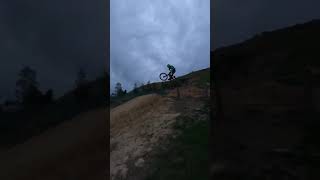 FIRST MTB DIRT JUMP RIDE OF SPRING!!! #shorts #mtb