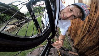 Jak założyć BMX'owy hamulec z rotorem? +...