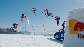 Śnieżne hopy i SNOWpark na rowerach |...