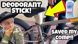 Deodorant SAVED my USA FREESTYLE BMX...
