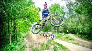 DOWNHILL INTERSERVICES MTB RACE AT GAWTON...