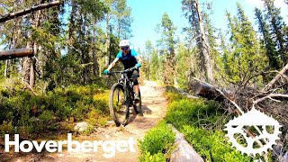 Mountainbike ride at Hoverberget