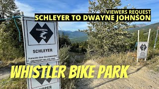 Schleyer and Dwayne JohnsonMountain biking in...