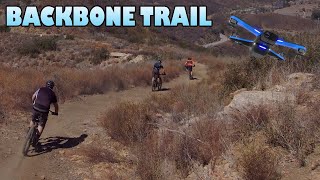 SkyDio 2 Drone - Mountain Biking - Backbone...