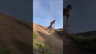 HUGE BMX AND MTB 360s #mtb #bmx #shorts