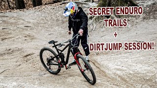 BACKYARD DIRTJUMPS + SECRET ENDURO TRAILS