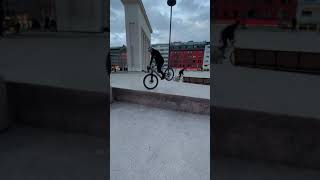 360 drop on the E-BIKE?   #shorts