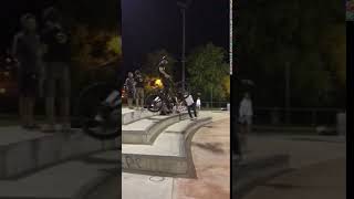 Wheelie at the skatepark!   #shorts