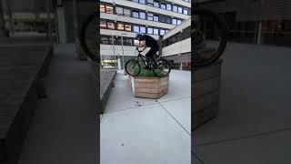 Trial sidehop on the MTB  #shorts