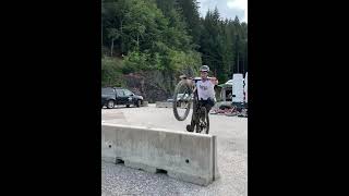 My most technical line on the #MTB 