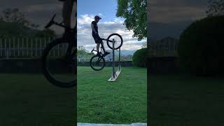 My highest bunnyhop on a bike  #shorts