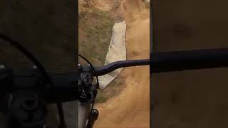 RIDING THE DIRT ROLLER COASTER #shorts #mtb