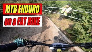 MTB Enduro on a FAT BIKE     [ Pedalhounds...