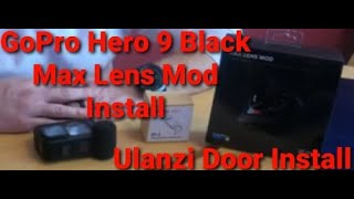 GoPro Hero 9 Black Max Lens Mod and an Ulanzi...
