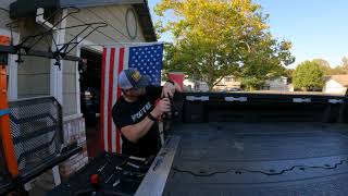 Rago Fabrications CB antenna mount install...