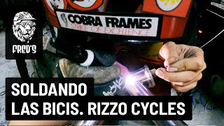 Soldando los cuadros - Acero Columbus - Rizzo...
