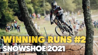 Winning Runs from Snowshoe Round #2 | UCI MTB...