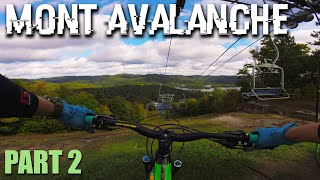 MONT AVALANCHE PART-2//ST-ADOLPHE D'HOWARD...