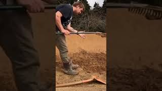 FIXING A MASSIVE MTB BERM #shorts #mtb