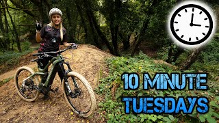 10 MINUTE TUESDAY'S//RIDING THE SKI GAP JUMP!