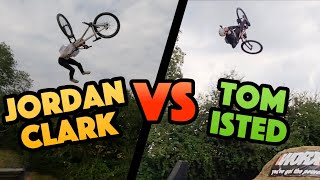 GOING HEAD TO HEAD WITH JORDAN CLARK ON MTB!!!...