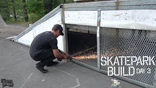 Building The Ramps For Our Private Skatepark!...