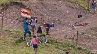 2016 Crankworx Les Gets Moments - Kyle Strait...