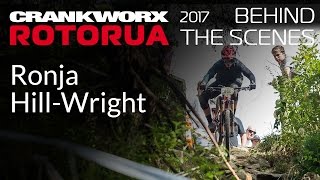 2017 Crankworx Rotorua BTS w/ Ronja Hill-Wright