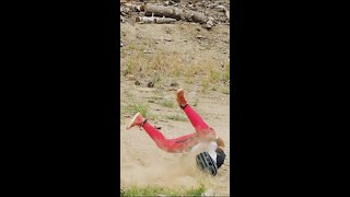 'I hope you got that!' - Kirt's huge crashes...