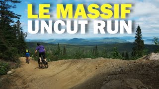 Le Massif Top To Bottom Uncut Run!