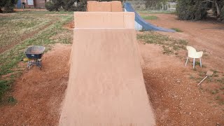 Rebuilding a Dirt Jump Up Ramp 2020