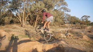 Building Jumps and Riding Mini Bikes