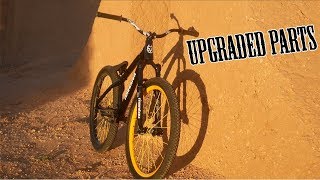 UPGRADING MY DIRT JUMP BIKE + REVIEW