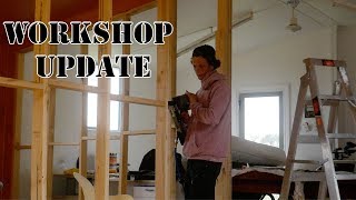 Building a Bedroom in the Shed + Adelaide Clips