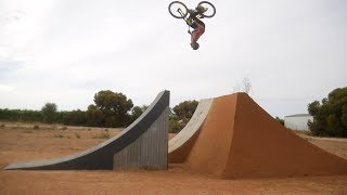 Sending a Backflip on My Dirt Jumps