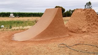 Rebuilding a Dirt Jump Time-lapse