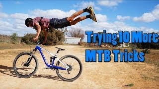 Trying 10 More MTB Tricks - From Sam Pilgrims...