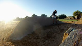 GoPro Time Lapse: Fixing a Berm